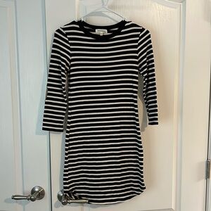 Stripped mini dress